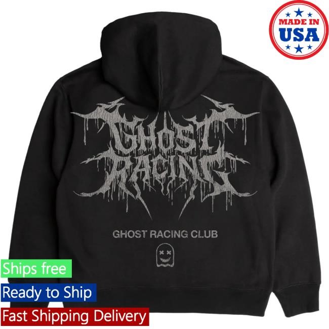 Official Ghost Racing Heavy Weight Sigil Hoodies - White