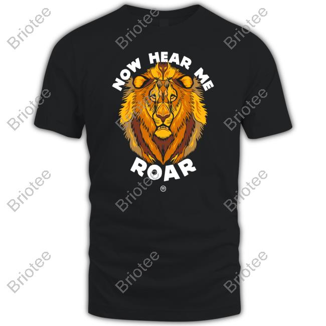 Official Against Trophy Hunting Store Now Hear Me Roar Sweatshirt