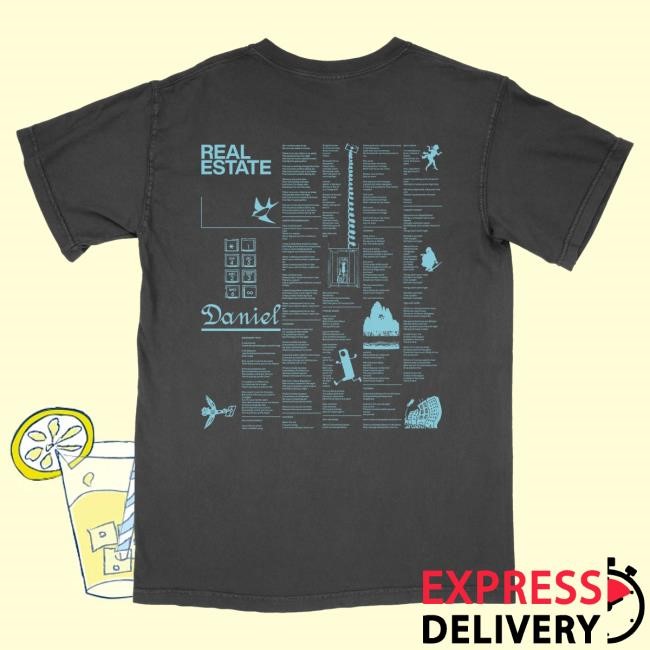 Official Ambient Inks Daniel Lyric Tee - Pepper