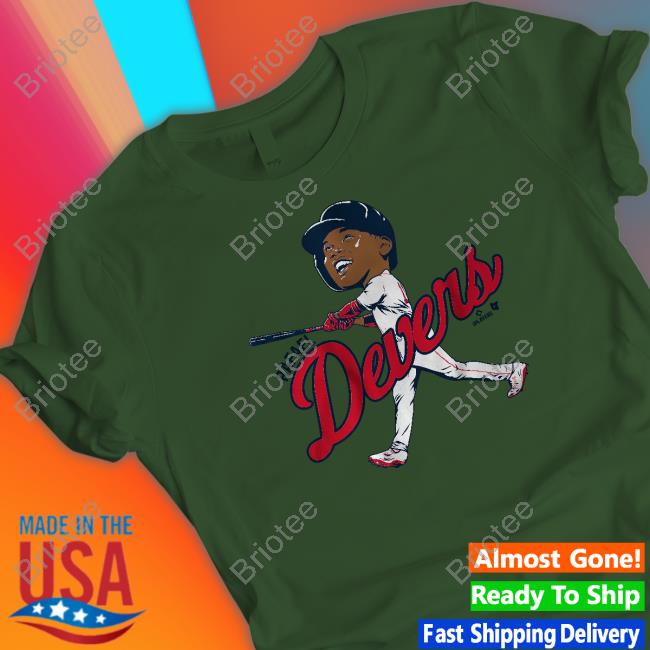 Breakingt Rafael Devers Caricature Tee