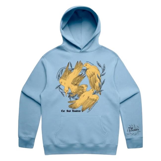 Official Car Seat Headrest Denver - Three Birds Hooded Sweatshirt