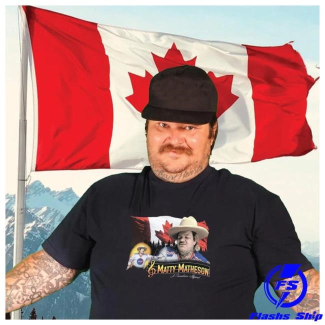Official Matty Matheson Matty Country Legend Tshirt