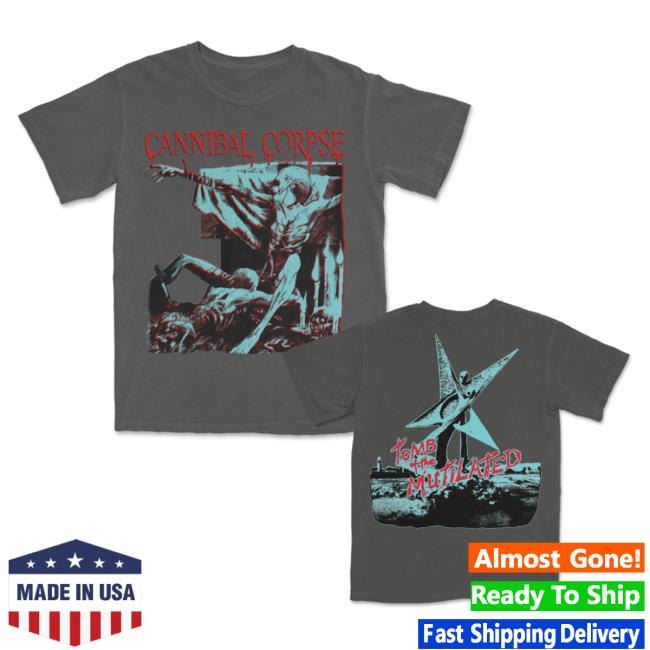 Official Kings Road Merch Store Cannibal Corpse Tomb Of The Mutilated Bootleg T-Shirts (Pepper) Kings Road Shop CannibalCorpse