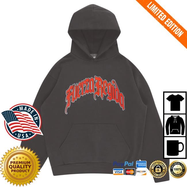 Official Fuerza Regida Merch Shop Fuerza Regida Poco Loco - Hoody Vintage