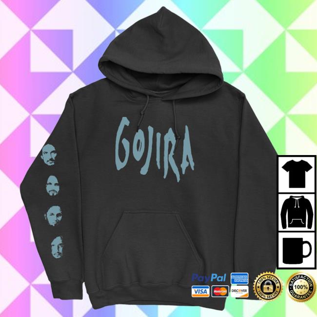 Gojira Fortitude Faces Hoodie 2023