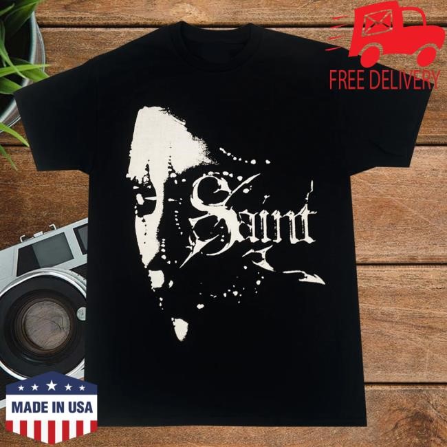 Official Hello Merch DeathbyRomy Saint Tshirt Hellomerch