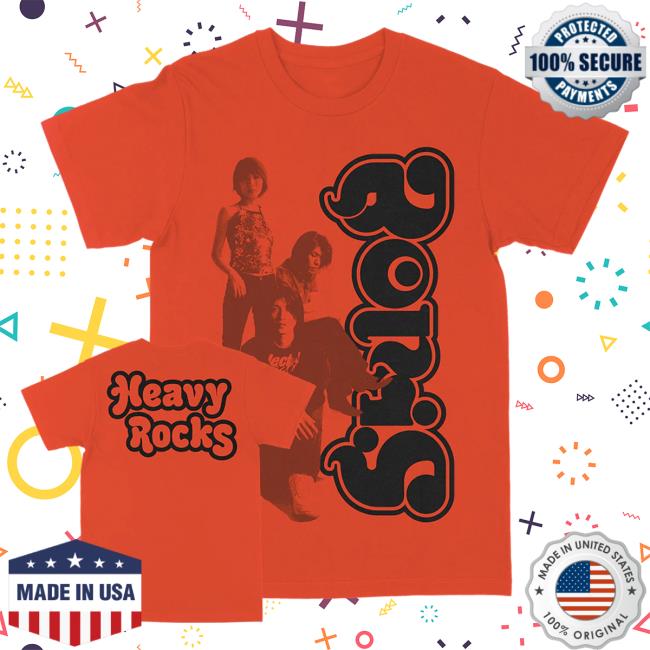 Death Wish Store Deathwish Inc Boris Heavy Rocks Band Orange Top Shirt Deathwishinc