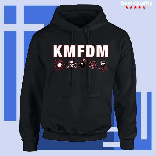 Official Kmfdm Merch Store Shop Kmfdm Symbols LOGO Hoody