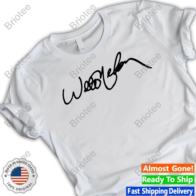 Official Nelson Merch Willie Nelson Signature White T Shirts Willienelson
