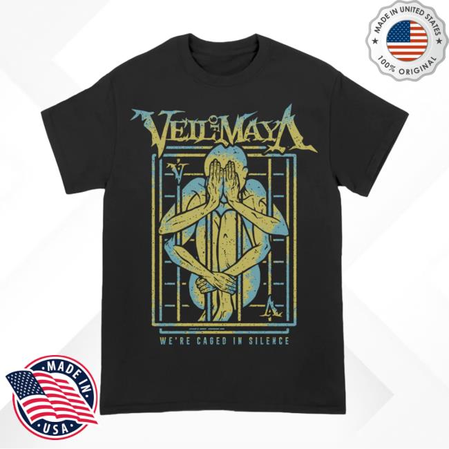 All In Merch Veil Of Maya Caged Long Sleeve T Shirt