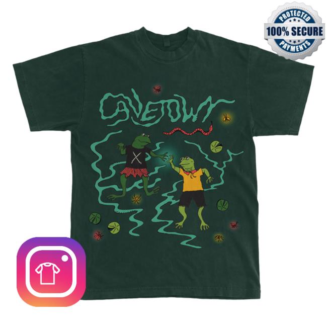 Official Cavetown Merch Store Shop Frog Tee Shirt Robbie Normal