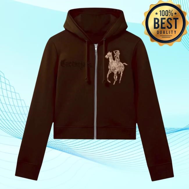 Travis Scott CJ X Mowalola Houston Zip Up Hood