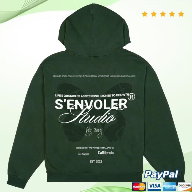 Official Senvoler Store Shop Senvoler Studio The Core Hoody - Forest Green
