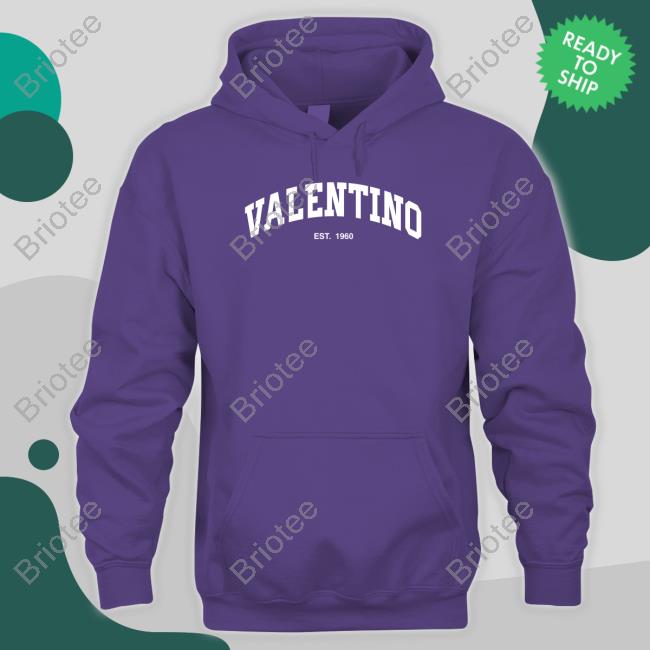 Official Valentino Est 1960 Shirt Black