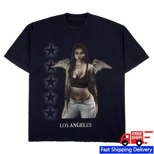 Official Born X Raised Merch Store Shop Born X Raised + Online Ceramics City Of Angels T-Shirts: Black BornxRaised
