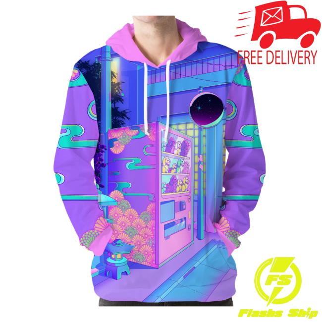 Official Vapor95 Clothing Store Gashapon Shirt New 3D All Over Print
