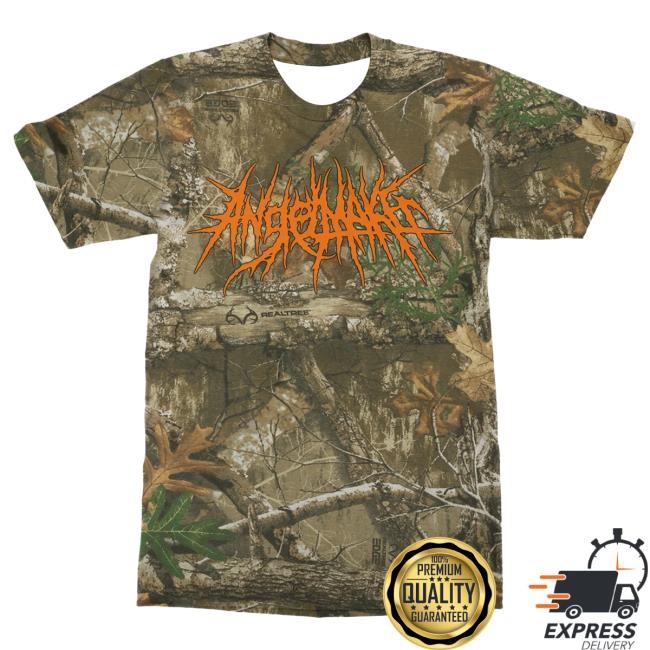 Official Indie Merch Store Shop AngelMaker Logo Realtree Shirt IndieMerchStore