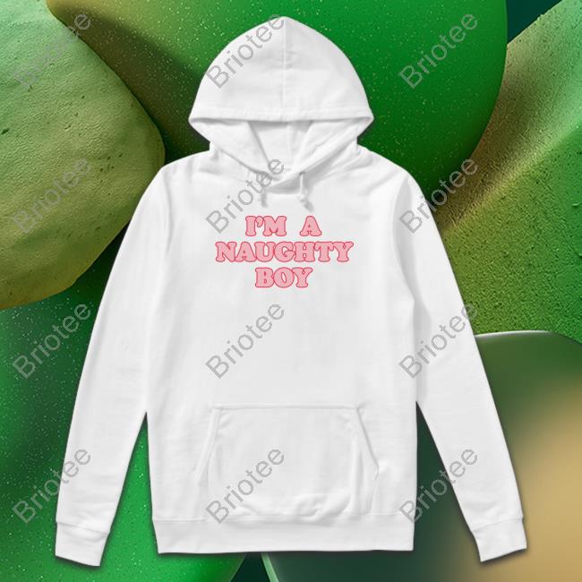 Baylen Levine Merch I'm A Naughty Boy Black Crewneck Sweatshirt Baylenlevine