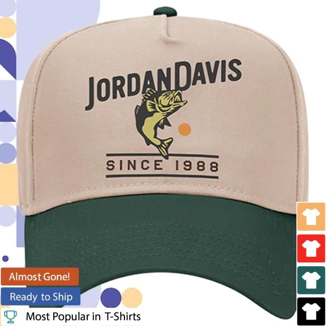 Jordan Davis Sunset Fish Hat Stadium Accessory Sunset Fish Hat Jordan Davis Heritage Collection