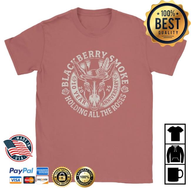 Official Blackberry Smoke Merch Store Blackberry Smoke Hatr 10 Year Anniversary Shirt