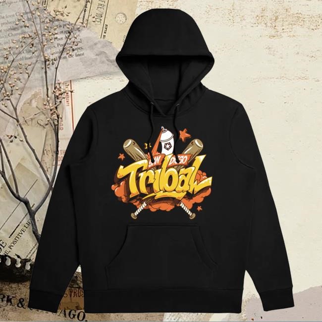 Official Tribal Gear Duro Blast - Black Men's Pullover Hoodie Tribal Streetwear