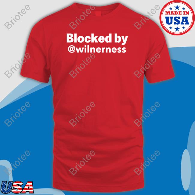 Official Johnny Giunta Blocked By @Wilnerness T-Shirt