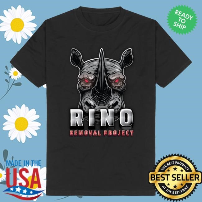 Rino Removal Project Logo Shirt RRP Logo