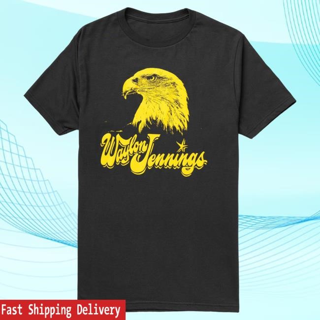 Official Seager Clothing Store Shop Seager Seager x Waylon Jennings Eagle Shirt Vintage Black Seagerco