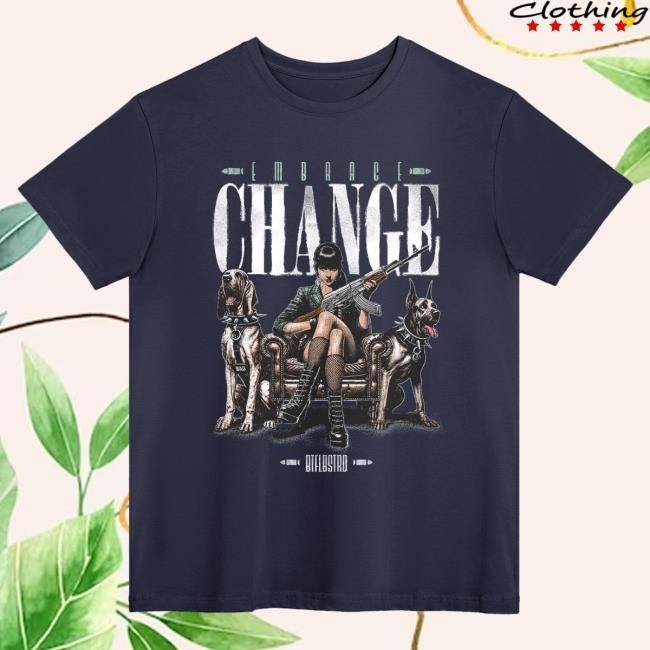 Official Beautiful Bastard Merch Store Philip DeFranco Embrace Change - Tee