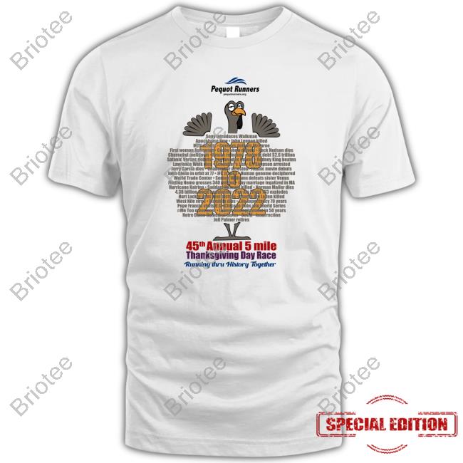 Pequot Runners Turkey Trot Shirt