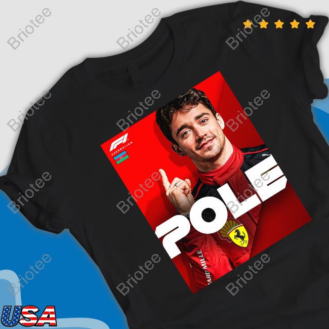 Charles Leclerc Pole Shirt