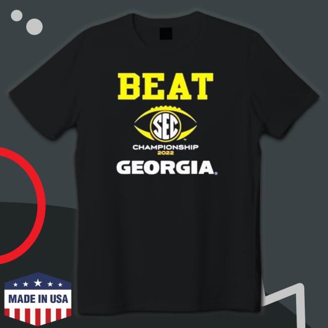 Official 2022 SEC Championship Game Beat Georgia Hoodie