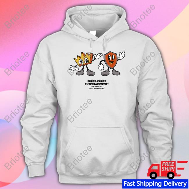Super-Duper Entertainment Custom Built Dirt-Cheap Laughs Hooded Sweatshirt