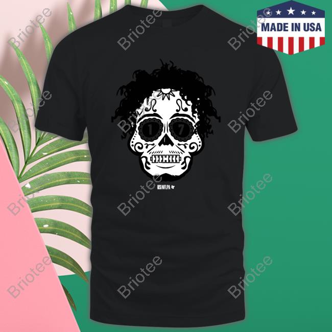 Official Garrett Wilson: Sugar Skull Long Sleeve Tee Shirt