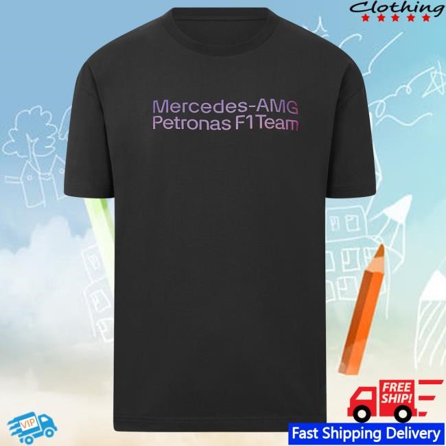 Mercedes-Amg Petronas F1 Team Merch Lewis Hamilton Austin Short Sleeve Shirt