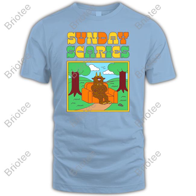 Sunday Scaries Merch Couch Monster T-Shirt