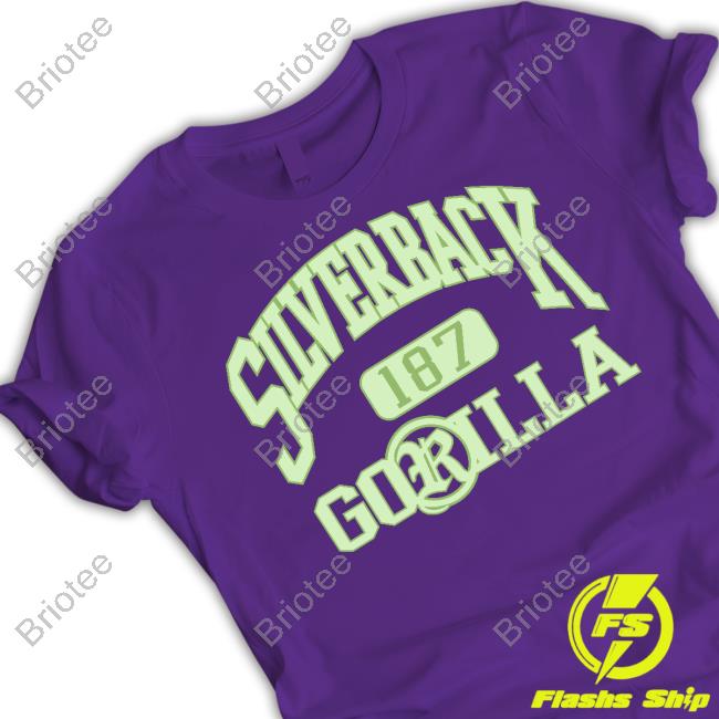 Ramirez Silverback Gorilla Black T Shirt