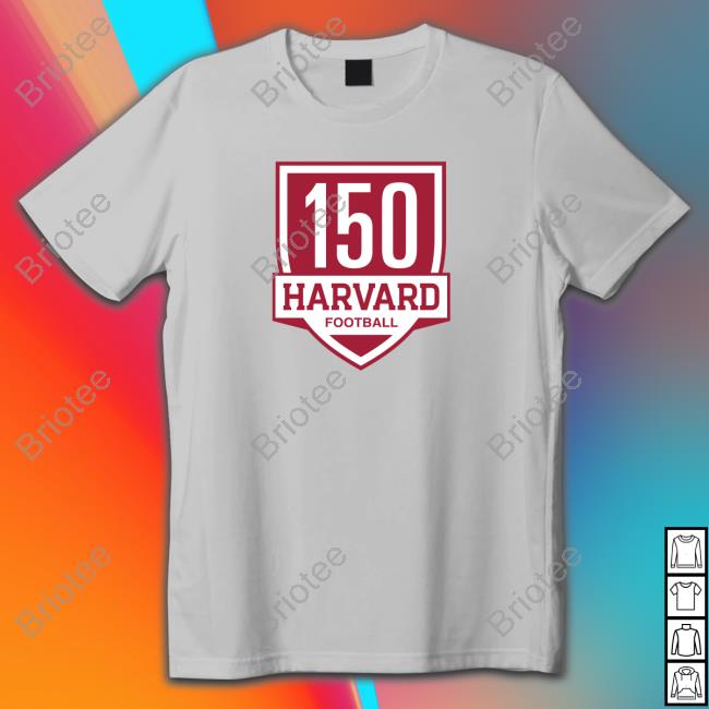Official Champion Harvard Crimson 150th Anniversary Shirts