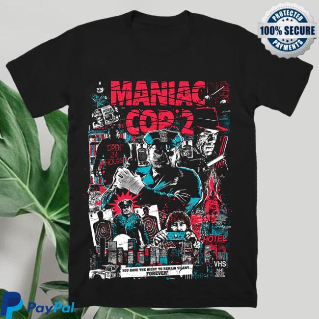 Official Cavity Colors Maniac Cop 2: You Can't Kill The Dead - Shirts