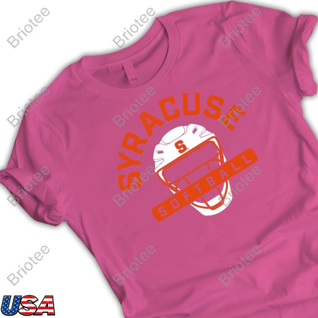 Official Syracuse Orange Team Catcher Softball Tee Shirt