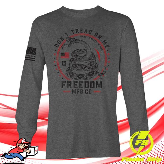 Official Howitzer Clothing Freedom Mfg Co Long Sleeve Shirt New Heather Grey