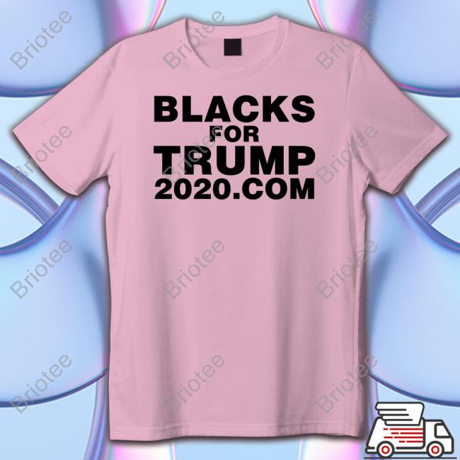 Black For Trump 2020.Com Tee