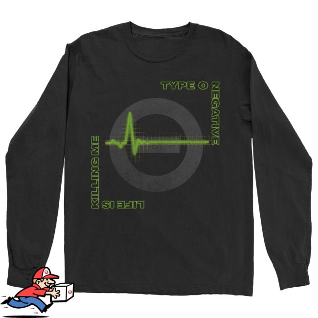 Official Type O Negative Merch Store Life Is Killing Me Long Sleeve Shirt
