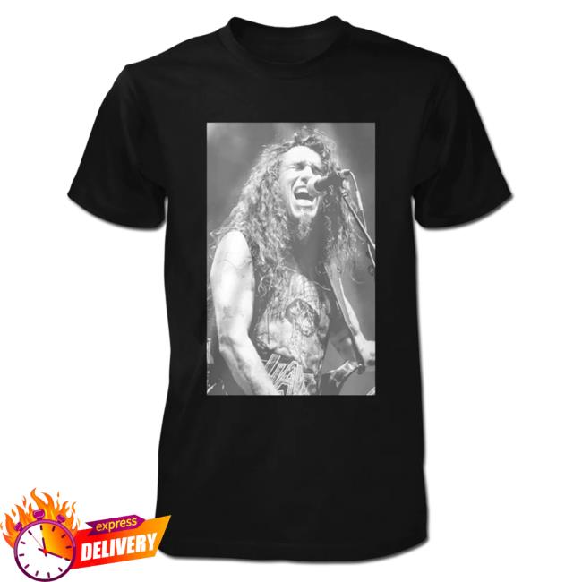 Slayer Clothing Store Shop Merch Tom Araya Stage Icon Shirt
