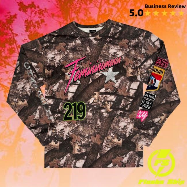 Official Chappell Roan Merch Store Shop Femininomenon L/S Tee ChappellRoan Official Chappell Roan Merch Store Shop Femininomenon Long Sleeve Shirts ChappellRoan