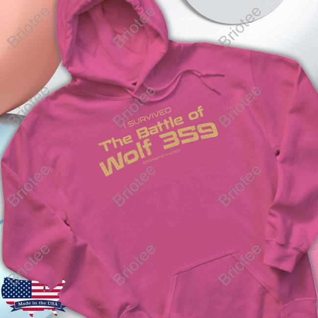 Official I Survived The Battle Of Wolf 359 Tee Shirt