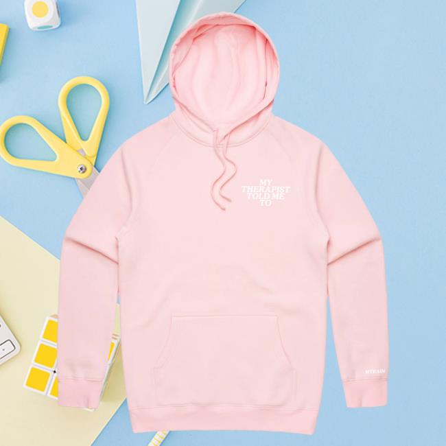 Official Meghan Trainor Merch Meghan Trainor My Therapist Told Me To Pull Over Hoodie Meghan Trainor Clothing Shop MeghanTrainor