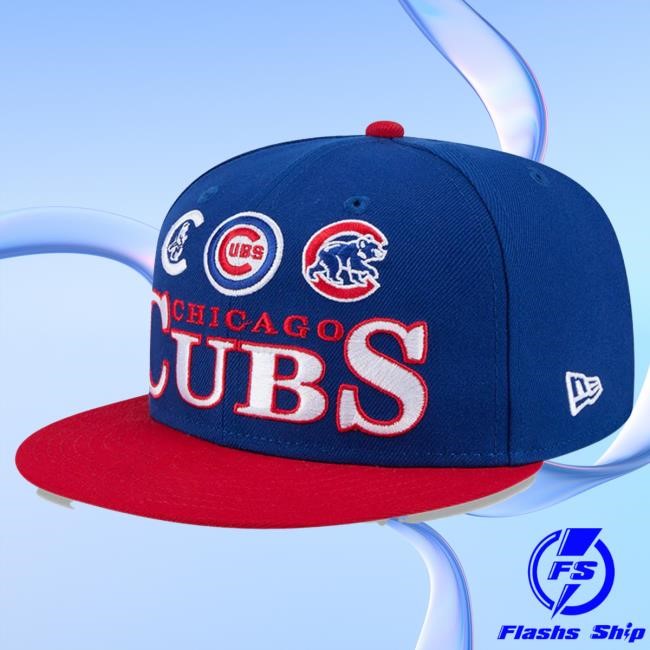 Chicago Cubs New Era Archive Royal 9FIFTY Snapback Hat | Buy Official Clark Street Sports