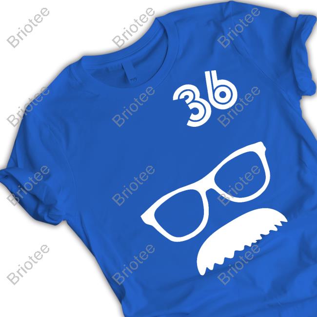 Official 36 Davis Schneider Glasses And Moustache T-Shirt