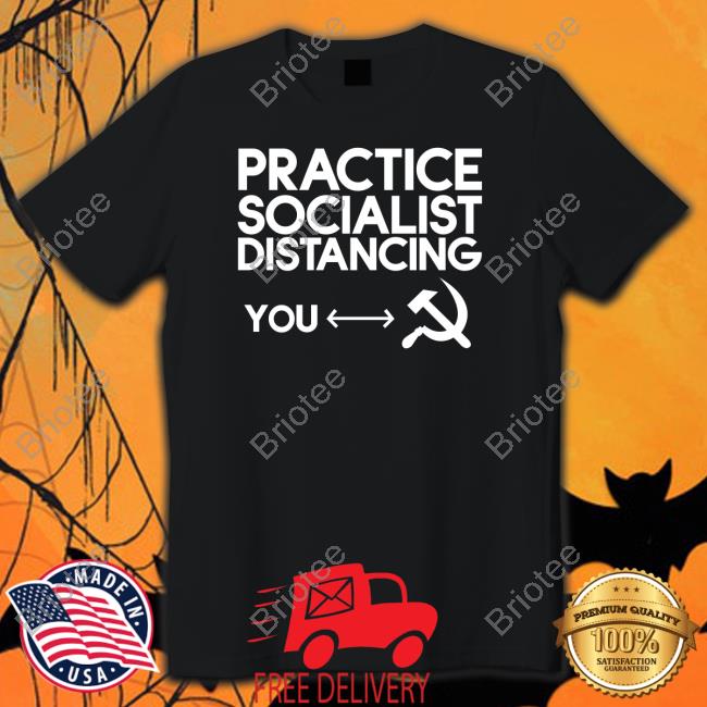Official Practice Socialist Distancing Hooded Sweatshirt
